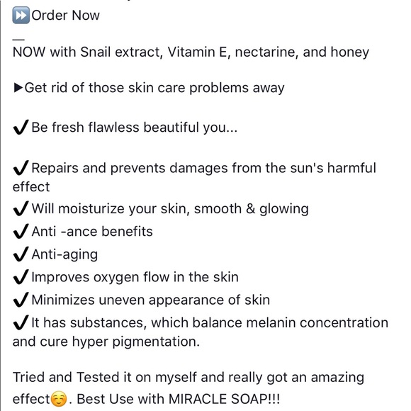 Lily Touch Miracle Cream Anti-Acne Aging Benefits - Picture 7 of 8